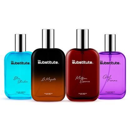 Le Majesté, Bleu Shadow, Million Essence & Good Femme